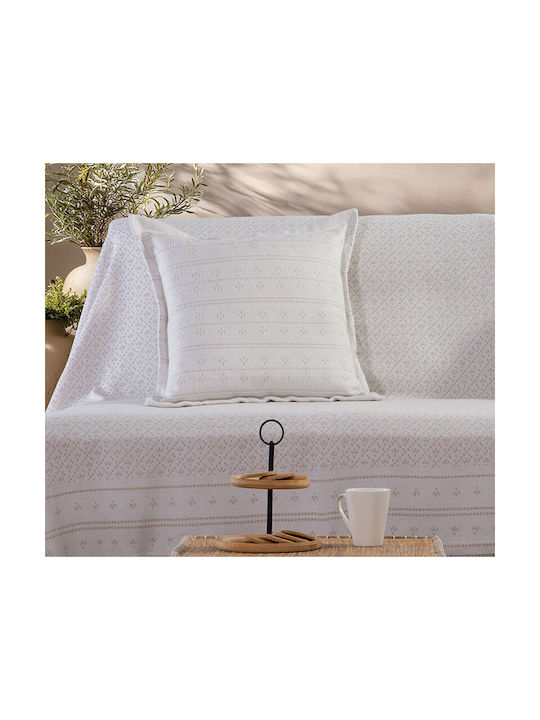 Nef-Nef Homeware Sofa-Kissen Ishmar Beige 50x50cm