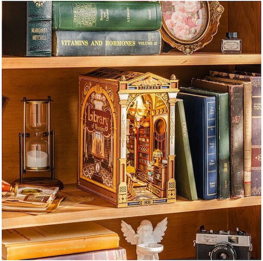 Robotime Tgb16 Rolife Fairytale Library Wonders 258pcs Led