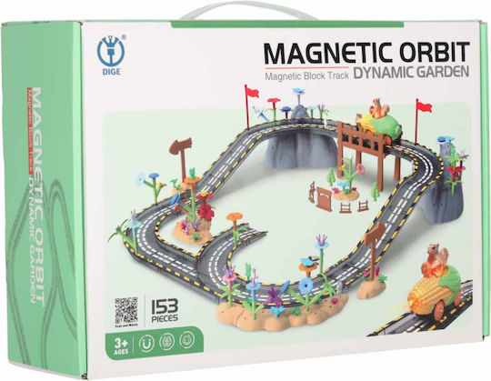 ikonka Magnetic Construction Toy for Children 3+ Years KX2863