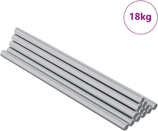 vidaXL Βίδα με Διάμετρο M6 και Μήκος 135mm 800τμχ 18kg