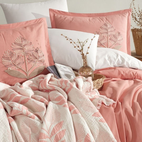 Clasy Home Подредба Двойна 200x220см Оранжева