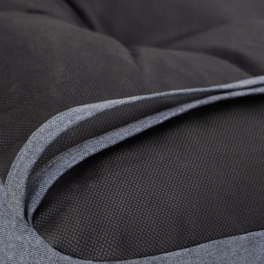 Garden Sofa Cushion with Backrest Navy