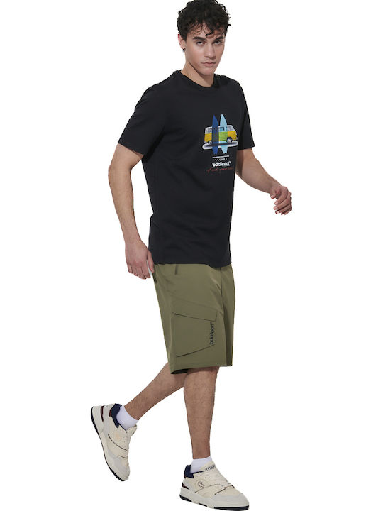 Body Action T-shirt Μαύρο