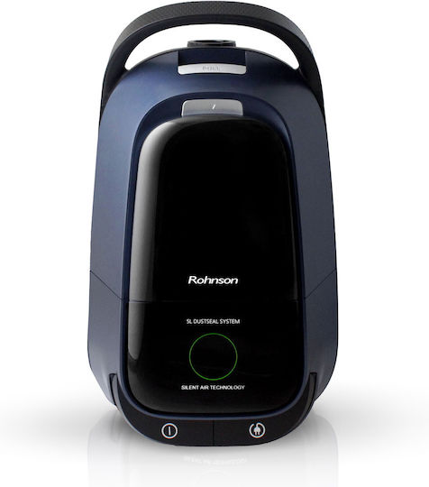 Rohnson R-1254 Ηλεκτρική Σκούπα 850W με Σακούλα 5lt Μπλε