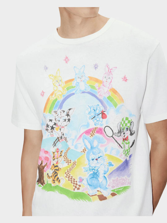 Cartoon Women's T-shirt White