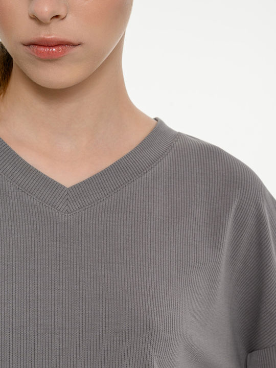Γυναικείο Αθλητικό T-shirt Steel