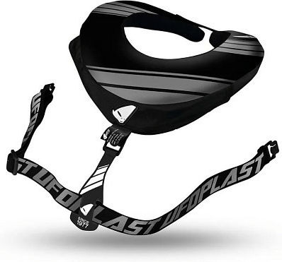 UFO Bulldog Guler de Protecție pentru Gât Motocross Negru