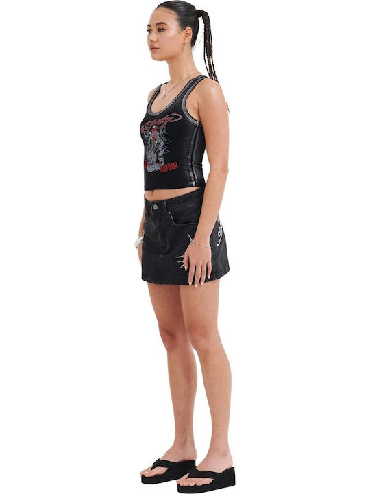 Women's Sleeveless Blouse Gray