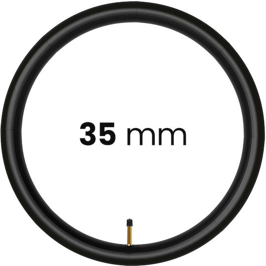 Avizar Inner Tube 700×35c Bicycle Made Durable Rubber Black