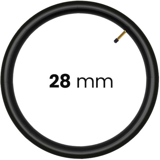 Avizar Inner Tube 700×28c Bicycle Made Durable Rubber Black