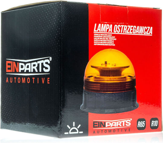 Einparts Notfall-Autolichter LED 12 / 24V Wasserdicht mit Orange Beleuchtung