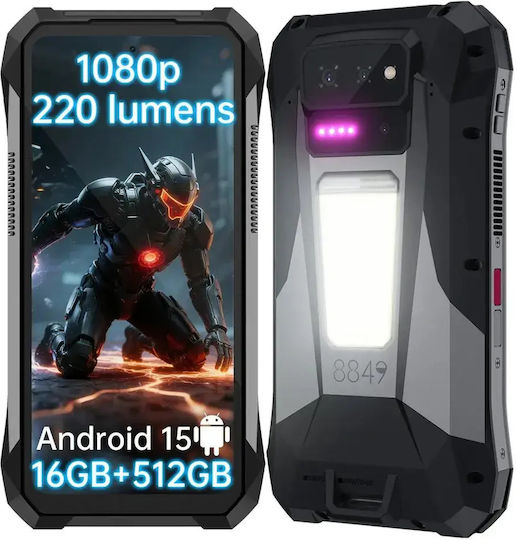 Unihertz 8849 Tank X 5G Dual SIM (16/512GB) Schwarz