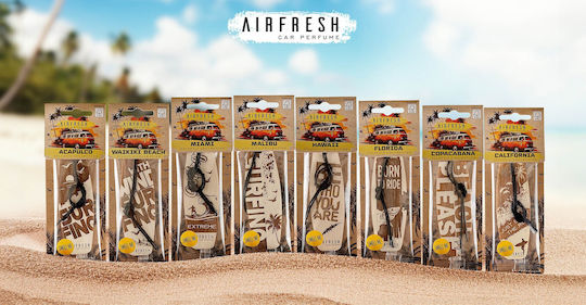 Airfresh Dezodorant Auto Atlantic Hawaii Suspendat Ananas Nucă De Cocos