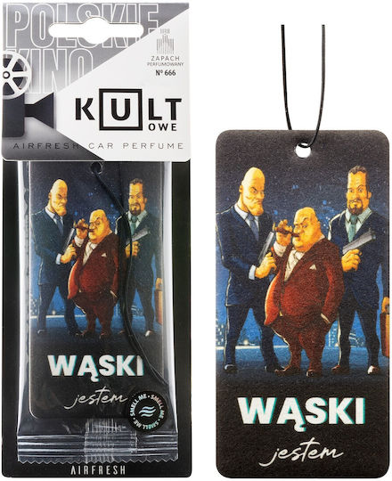 Airfresh Cult Scent Narrow I Am Car Hanging Air Freshener Sandalwood