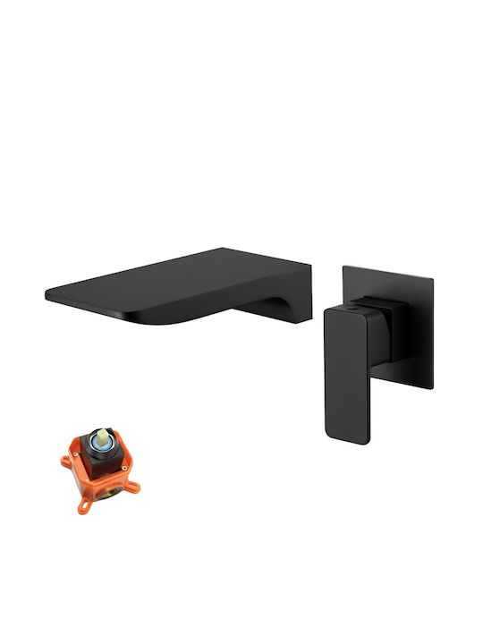 Rain Drop De La Robinetul Meu Eingebaute Wasserhähne Set Für Waschbecken Schwarz