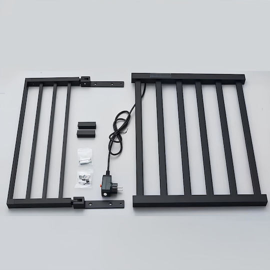 Suport Electric Pentru Prosoape 60W 58x55cm Negru