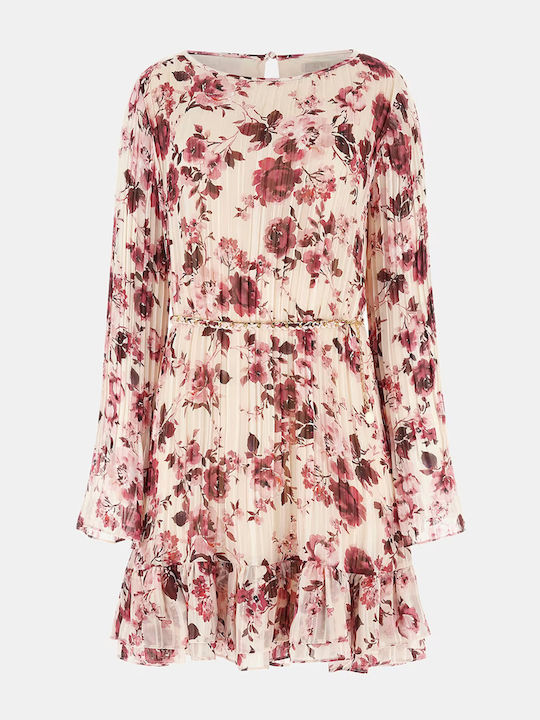 Sommer Mini Damenkleid Burgundisch