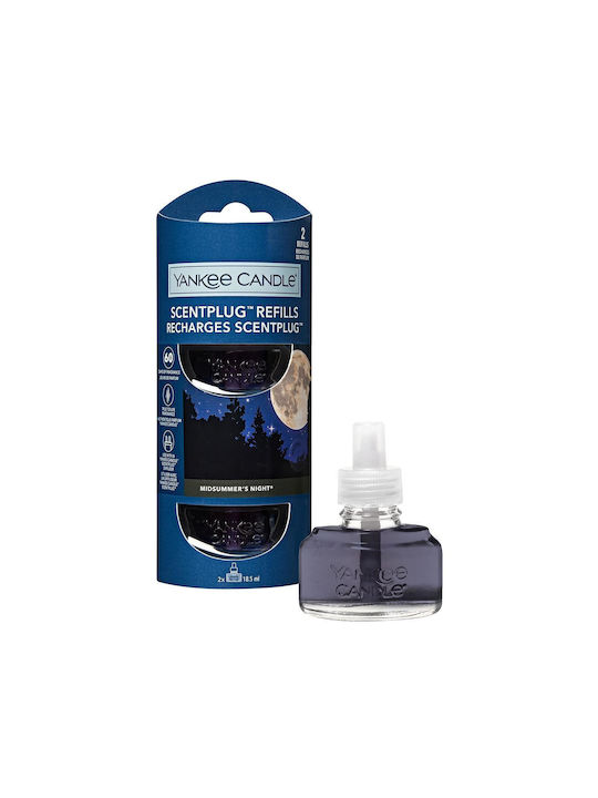 Yankee Candle Nachfüllflüssigkeit für Diffuser Scentplug mit Duft Mittsommernacht 1629322 2Stück 18.5ml