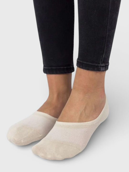 Trendy Γυναικείες Κάλτσες Μπεζ 3Pack
