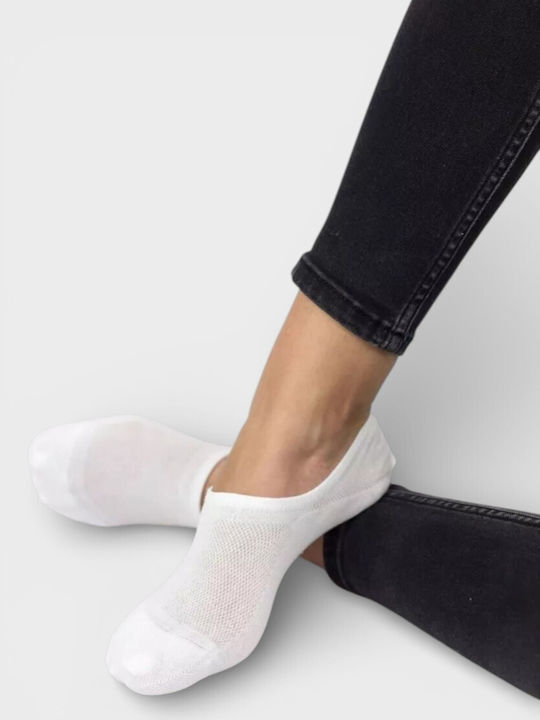 Trendy Damen Socken Weiß 3er Pack Trendy Damen Socken Weiß 3er Pack