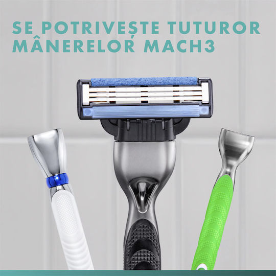 Gillette Mach3 Rasierer Klingen Nachfüllungen 8 Stück 3 Klingen