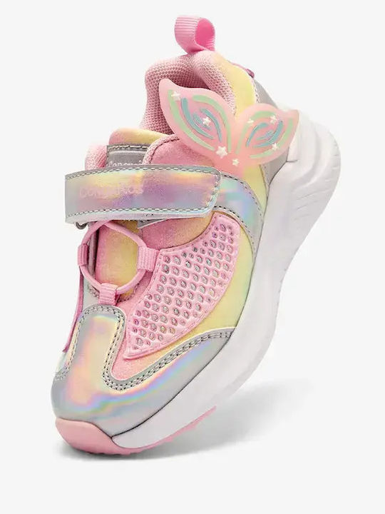 Παιδικά Sneakers Ανατομικά με Φωτάκια Πολύχρωμα