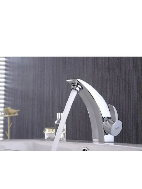 Landsh Mixing Sink Faucet Silver