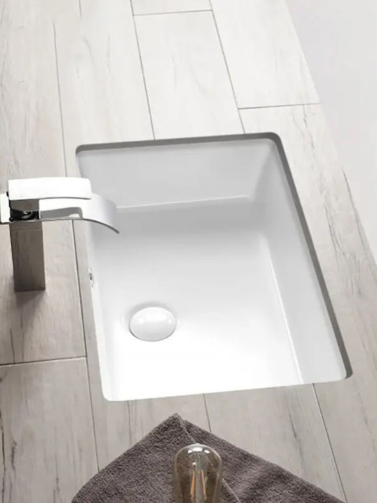 Landsh Mixing Sink Faucet Waterfall Tall Inox Silver