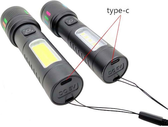 Poly Επαναφορτιζόμενος Φακός LED