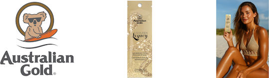 Australian Gold Golden Legacy Legendary Dha Bronzer Tanning 15ml