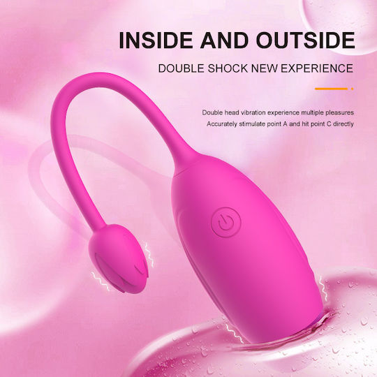 Kinksters Pleasure Vibrator mit Fernbedienung Rosa