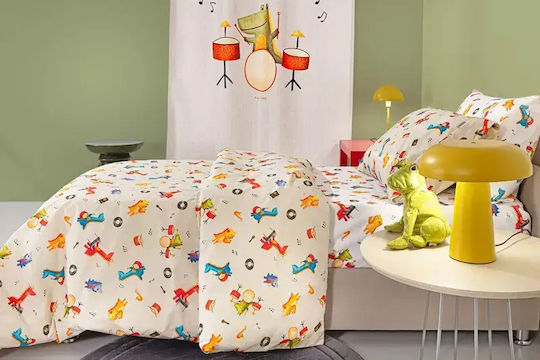 Guy Laroche Kids Sheets Set with Elastic Band 100x200cm Guy Laroche Kids Sheets Set with Elastic Band 100x200cm