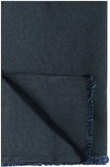 Kentia Everan Ριχτάρι Τριθέσιου Καναπέ 180x280εκ. Navy