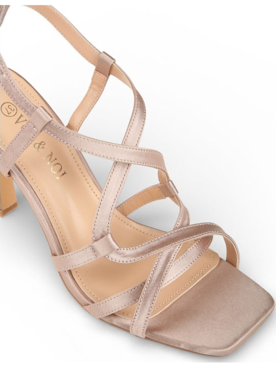 Damen Sandalen Beigen