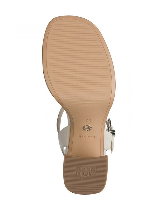 Damen Sandalen Beige