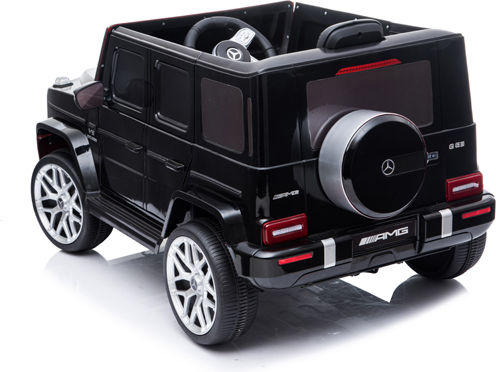 Mercedes Benz G63 One-Seater with Remote Control Licensed 12 Volt Black for 2+ Years