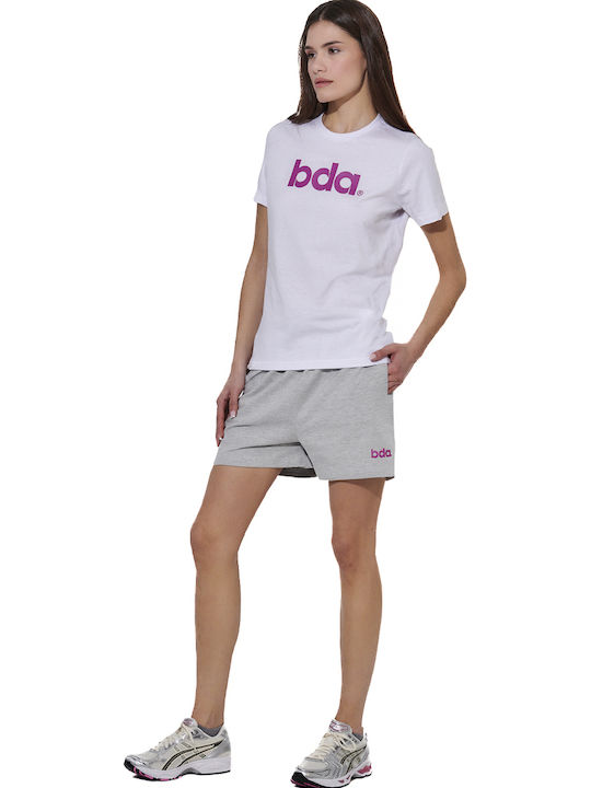 Pantaloni Scurți Sport Pentru Femei Gri Melange