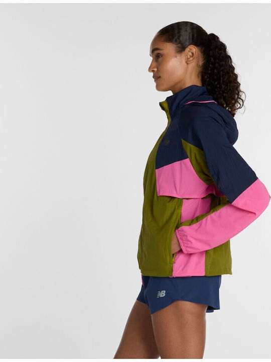 Women's Sports Waterproof and Windproof Green Jacket