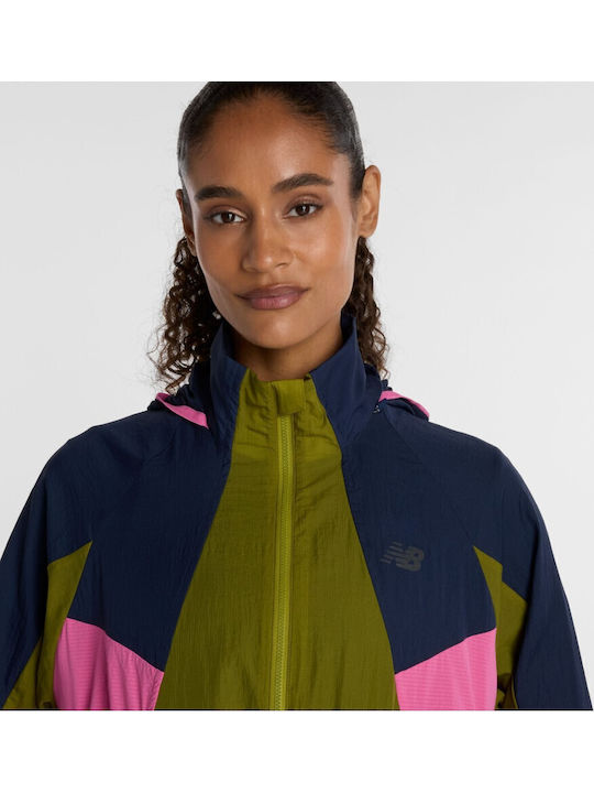 Women's Sports Waterproof and Windproof Green Jacket