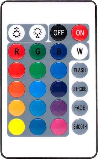 General Trade Spiked Solar Light RGB with Motion Sensor and Remote Control IP44 40x30x16cm