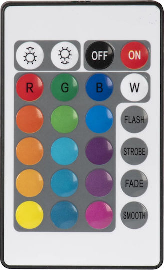 General Trade Spiked Solar Light RGB with Motion Sensor and Remote Control IP44 30x30x31cm