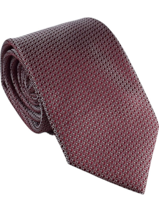 Venturi Men's Burgundy Tie Set A122