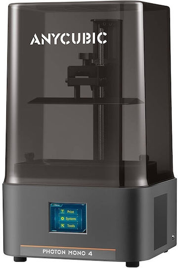 Anycubic Photon Mono 4 Αυτόνομος 3D Printer Ρητίνης με Σύνδεση USB