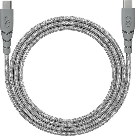 Force Power Ultra-reinforced Usb C Usb C Cable 3m 3a Grey