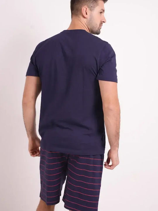 Bonatti Sommer Herrenpyjama Marineblau