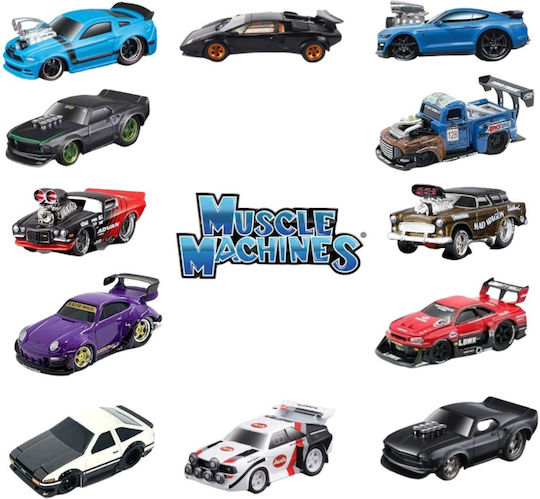 Maisto Muscle Machines Συλλεκτικό Μοντέλο Αυτοκινήτου Die-cast 1:64 Λεπτομερή Σχεδιασμό 15526 1 Τεμάχιο 8+ Ετών