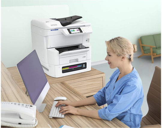 Epson WorkForce Pro EM-C8100RDWF Έγχρωμο Πολυμηχάνημα Inkjet