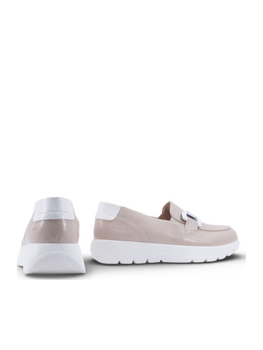 Γυναικεία Loafers σε Μπεζ Χρώμα