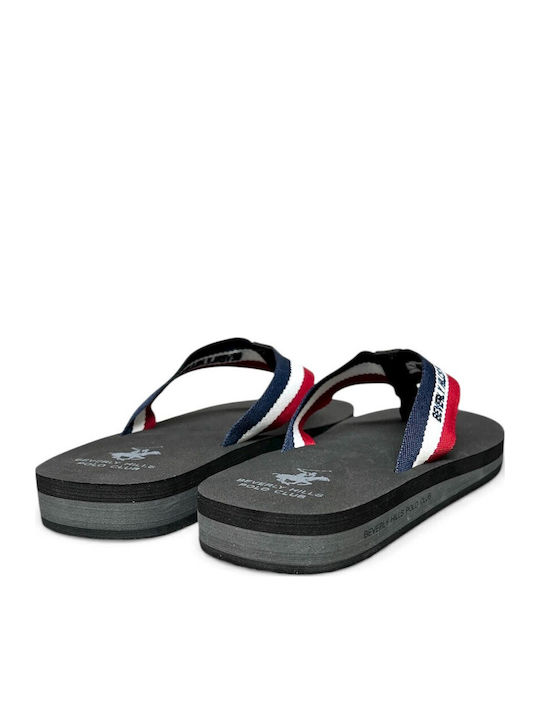 Mix Ανδρικά Flip Flops Μαύρα