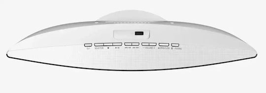 Panasonic Аудиосистема 2 SC-HC200 SC-HC200EG-W 20W с CD Player и Bluetooth Бял